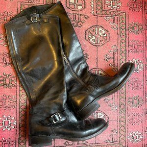 Frye Black Women's Riding Boots, Size 9.5